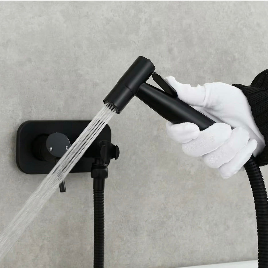 Brass Bidet Sprayer with Hot & Cold Water Control