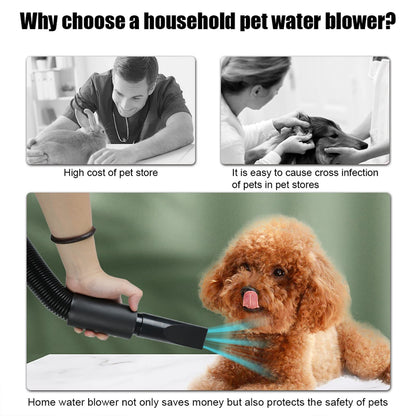 High Velocity Dog Grooming Dryer, Adjustable Heat