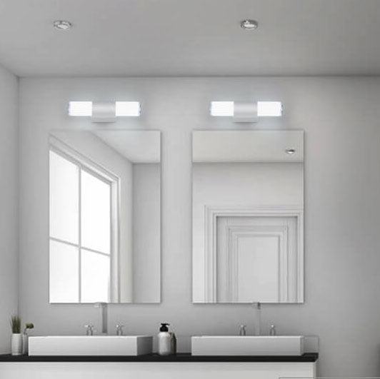 Cylinder LED Mirror Front Light Wall Sconce Lamps