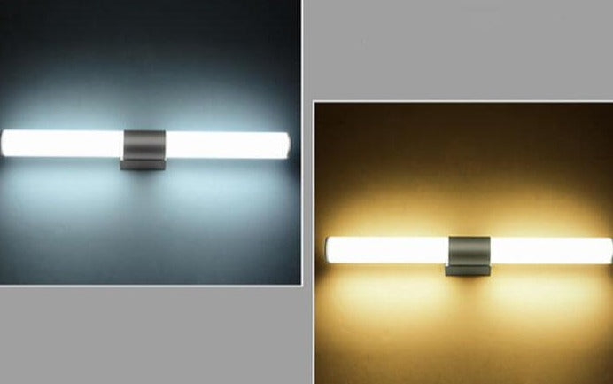 Cylinder LED Mirror Front Light Wall Sconce Lamps