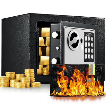 Fireproof Home Security Safe with Digital Keypad