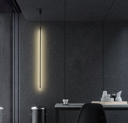 Minimalist Line 1-Light Adjustable Long Line LED Pendant Light