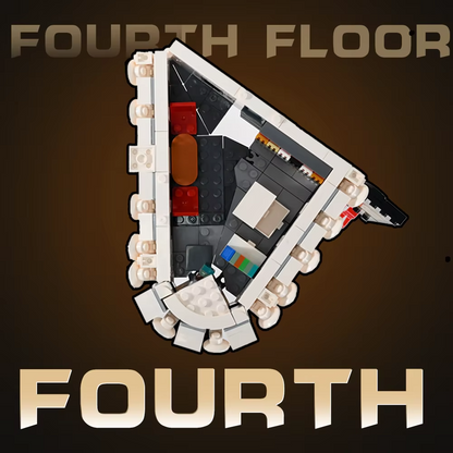NEW IN BOX 4500pcs Modular Flatiron Building MOC With Detailed Interior USA SHIP