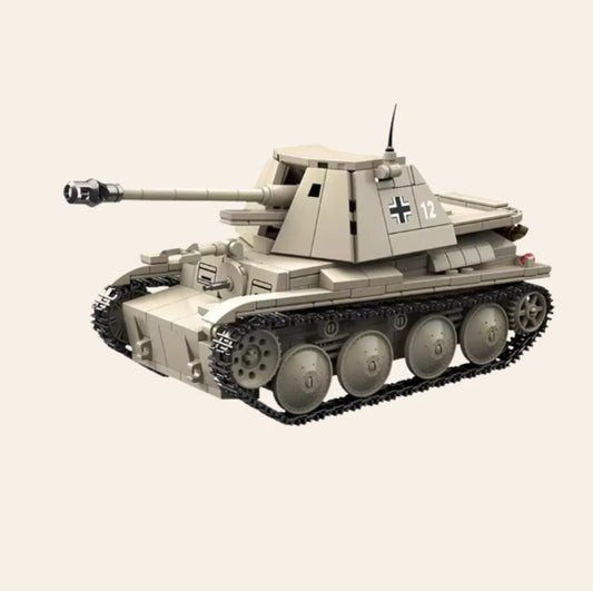 NEW Marder III H Tank Building Blocks Set Model Adults MOC WW2 German Military