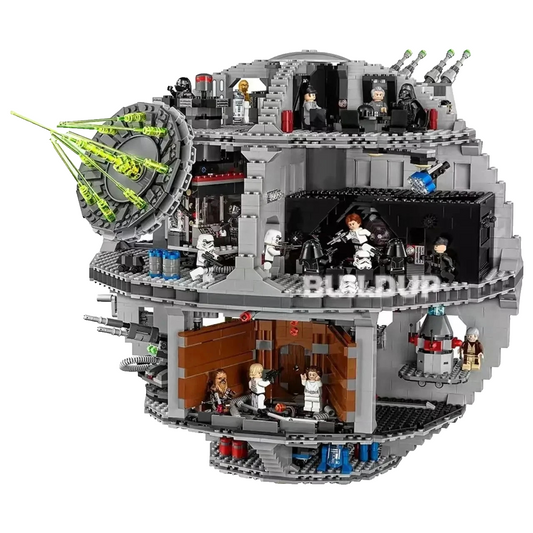 NEW 4016PCS Death Star Creative Model Building Blocks Set WITH ALL FIGS