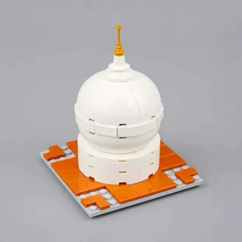 MOC Street Creator Experts Taj Mahal Bricks Kids Toys