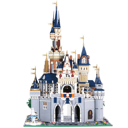 MOC Creative Expert Girl Princess Paradise Castle Bricks Toy