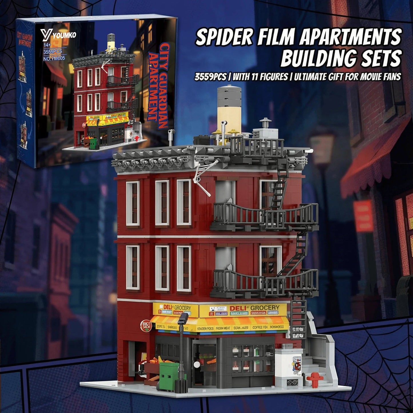 NEW 6000+ PCS Fantastic Four HQ Unbranded Building Block Set