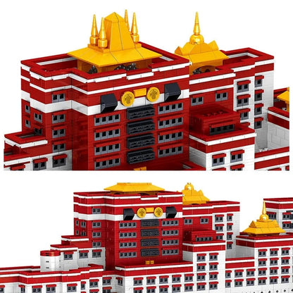 MOC Expert Architecture Potala Palace Bricks Toys