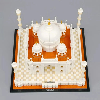 MOC Street Creator Experts Taj Mahal Bricks Kids Toys