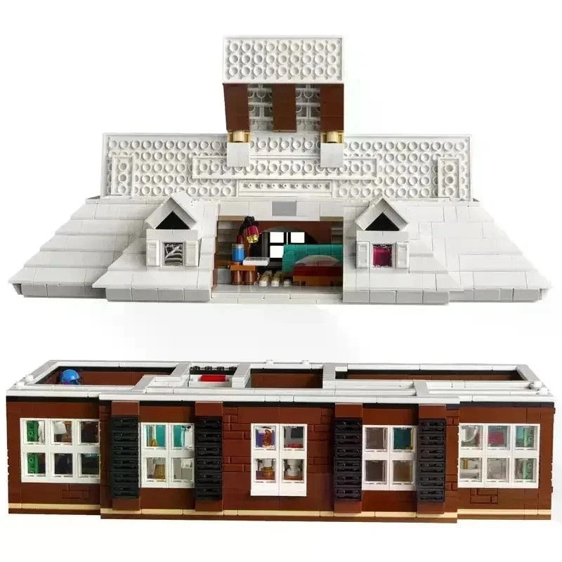 NEW 3955 PCS Home Alone House Generic Building Bricks Set Holiday Movie MOC