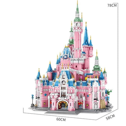 MOC Creative Expert Girl Princess Dream Castle Bricks Toy