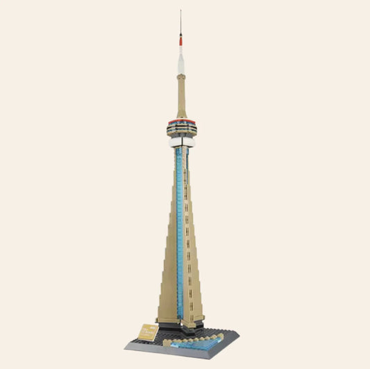 NEW CN Tower Toronto Canada Building Blocks Set Architecture Adults Model Kit