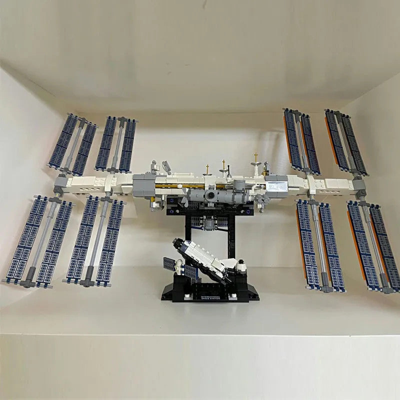 MOC Ideas International Space Station Bricks Toy 60004