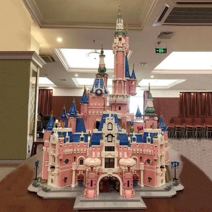 MOC Creative Expert Girl Princess Dream Castle Bricks Toy