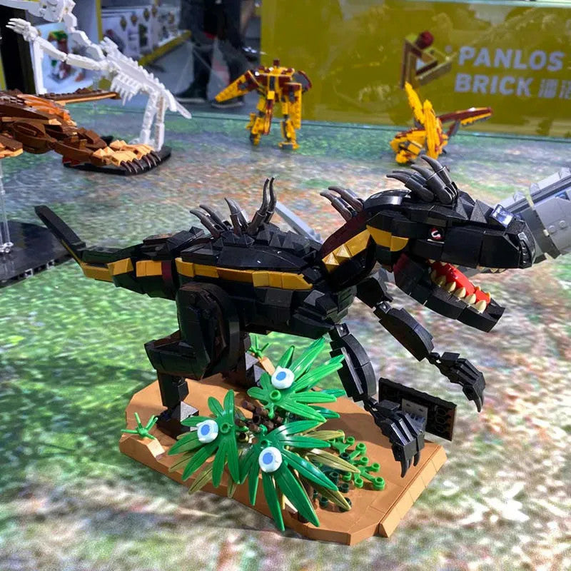 MOC Dinosaur World Indoraptor Mech Bricks Toys 611004