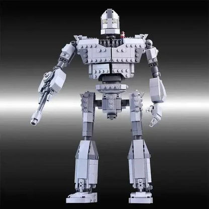 NEW 818PCS The Iron Giant Movie Robot Building Blocks Display Set