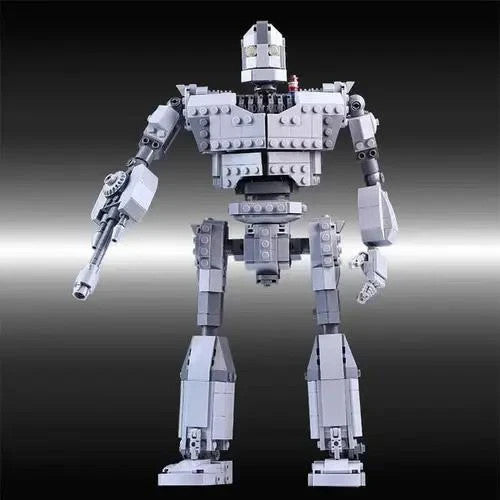 NEW 818PCS The Iron Giant Movie Robot Building Blocks Display Set