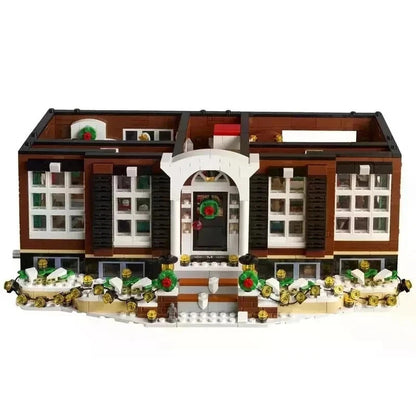 NEW 3955 PCS Home Alone House Generic Building Bricks Set Holiday Movie MOC