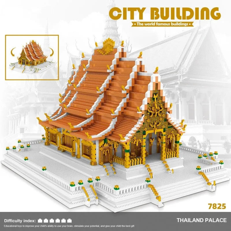 MOC Architecture Thailand Grand Palace Bricks Toys