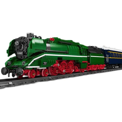 MOC APP Motorized RC BR18 201 German Express Train Bricks Toy
