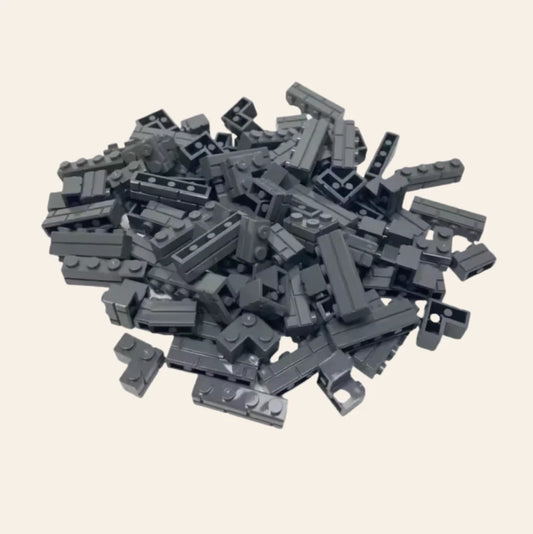 NEW Dark Gray Wall Pieces Bricks Building Blocks Bulk Lot Parts MOC Compatible