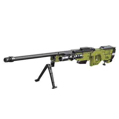 MOC 14010 Military AWM Sniper Rifle Gun Bricks Toy