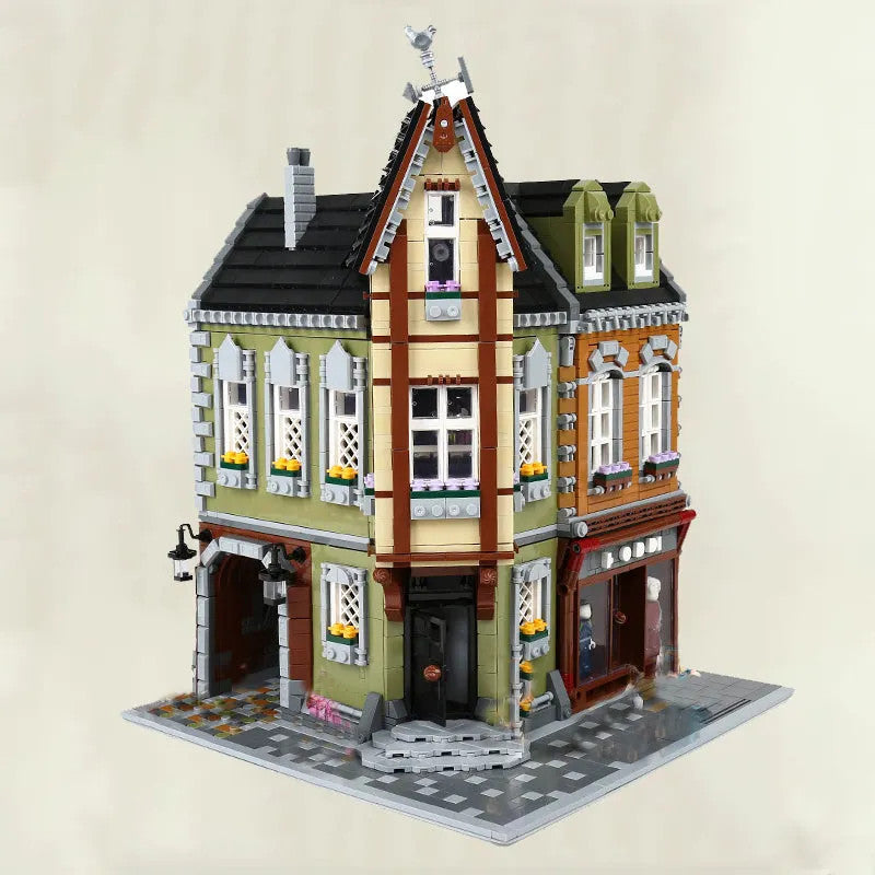 MOC Creator Expert City Corner Mall Store Bricks Toy 0919