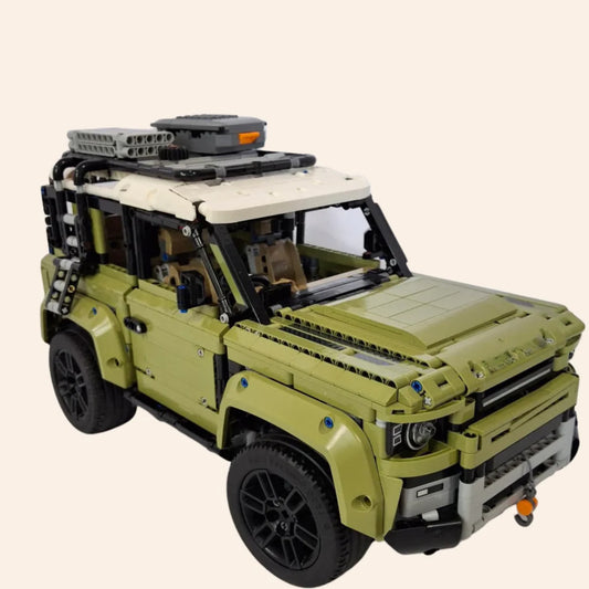 NEW Green SUV Off-Road Building Blocks Technic Set Model Adults MOC 4x4 Truck