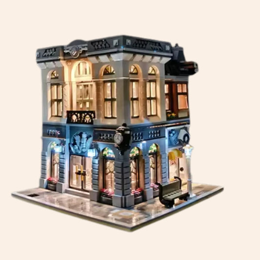 NEW Bank Light Kit ONLY LED for Building Blocks Model Adults MOC Lighting Set