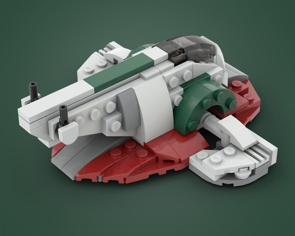 NEW Star Wars Micro Slave I with Stand Building Blocks Set