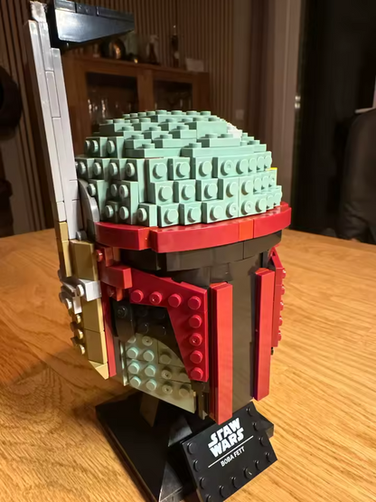 BRAND NEW Star Wars Boba Fett Helmet Mask (75277) 625PCS Building Block Set