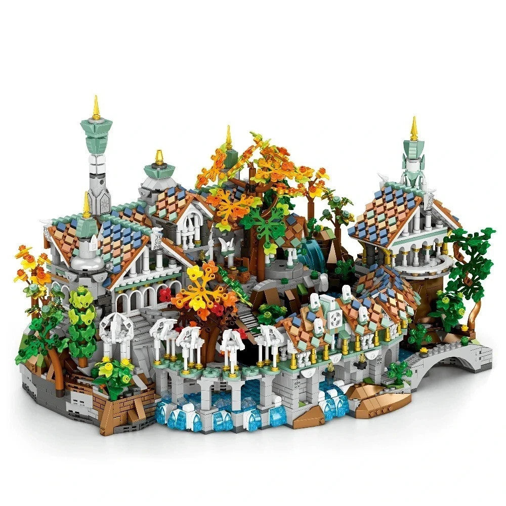 NEW 4406 PCS Lord of The Rings Rivendell Custom MOC Building Block Set