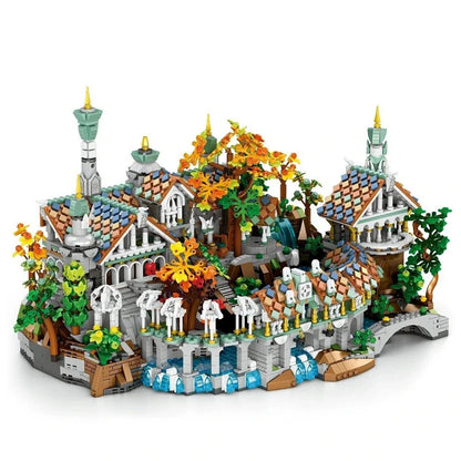NEW 4406 PCS Lord of The Rings Rivendell Custom MOC Building Block Set