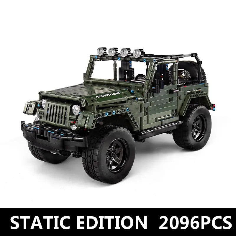 MOC Expert Wrangler Off Road Car SUV Bricks Toys 13124