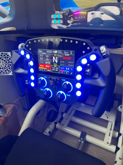 NEW GTEPro Racing Wheel PC 5" HD Screen for Fanatec Simagic Moza Base HIGH QUAL