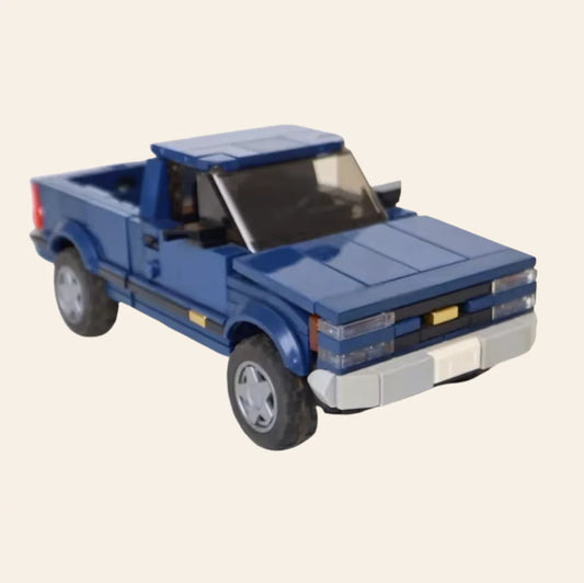 NEW MG400 Classic Pickup Truck Building Blocks Generic Set Model Kit Adults