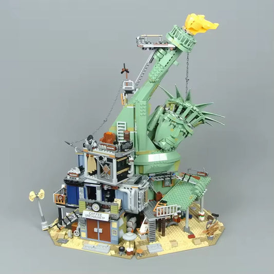NEW 3178 PCS Welcome to Apocalypseburg Movie Building Block Set WITH ALL FIGS