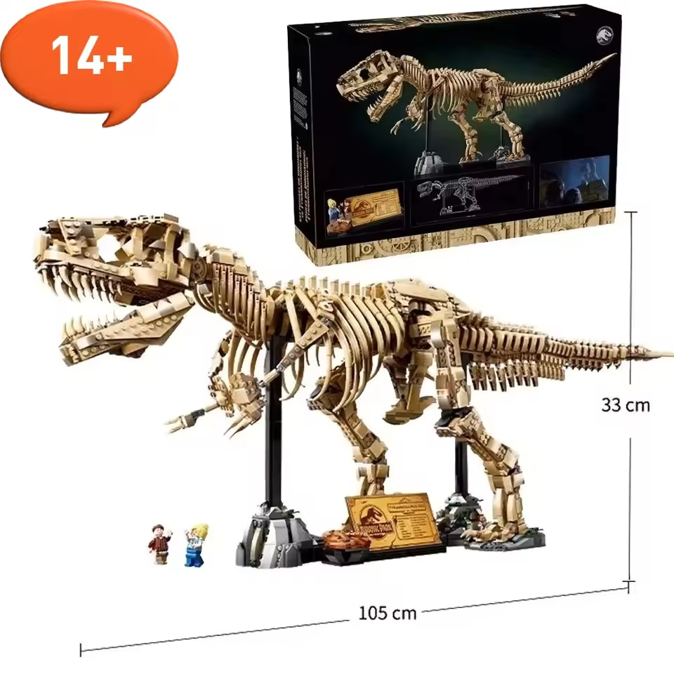 NEW Creative 76968 Park Dinosaur World  T-Rex Fossil Tyrannosaurus Rex Brick Set