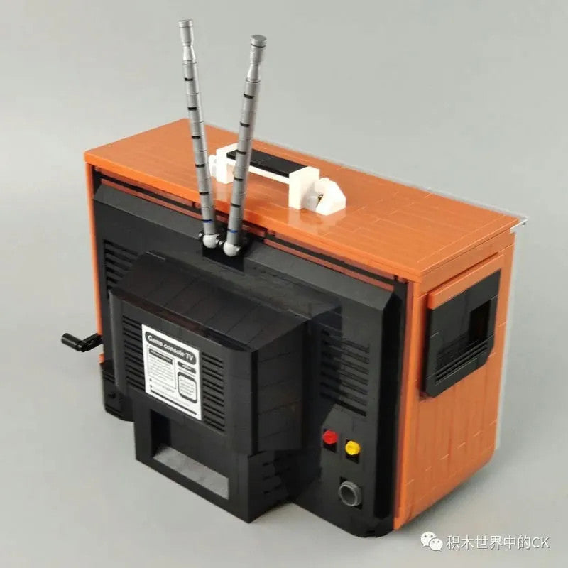 Creator MOC Experts Infernal FC Contra Retro TV Game Bricks Toy