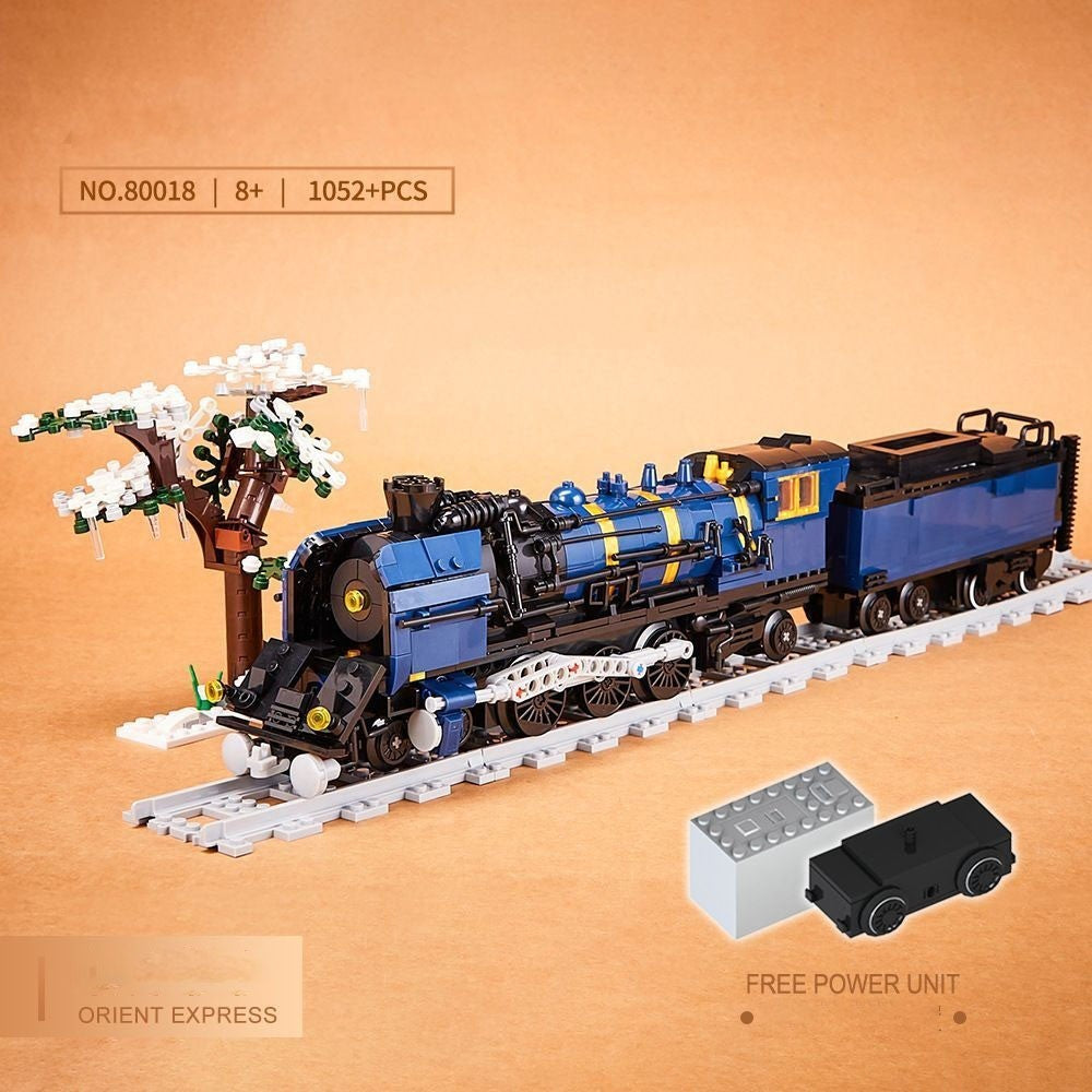 NEW SEALED 1052PCS Orient Express Steam Locomotive Building Blocks Set Kids Gift