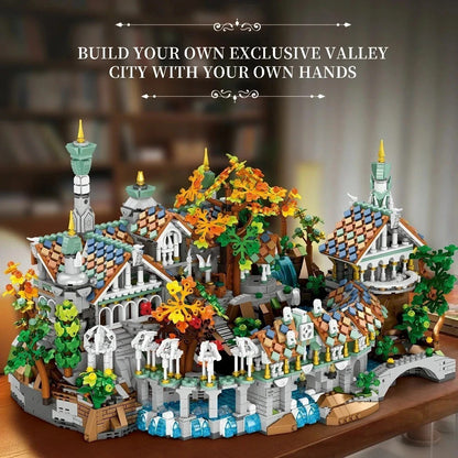 NEW 4406 PCS Lord of The Rings Rivendell Custom MOC Building Block Set