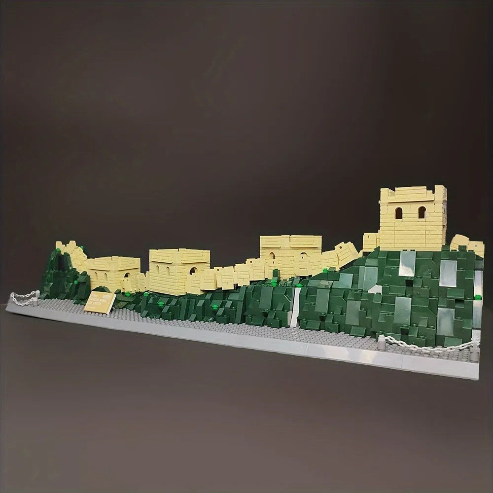 MOC Architecture Great China Wall Bricks Toys
