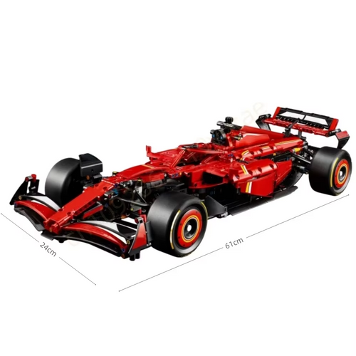 NEW 2024 1361 Pcs Technical F1 1:8 Ferrari SF-24 Building Blocks F1 Race Car