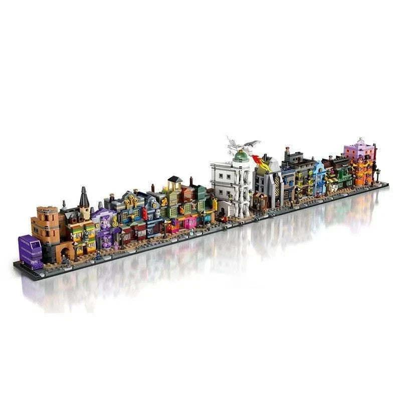 NEW Harry Potter Diagon Alley Wizarding Shops Building Blocks Set for Adults