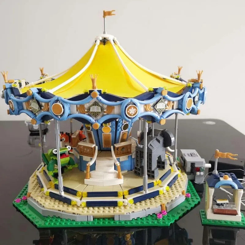 MOC 15036 Creator Expert Motorized Carousel Bricks Toy