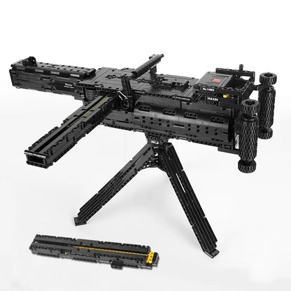 MOC Military Motorized Maxim Burst Gun Bricks Toys 14009