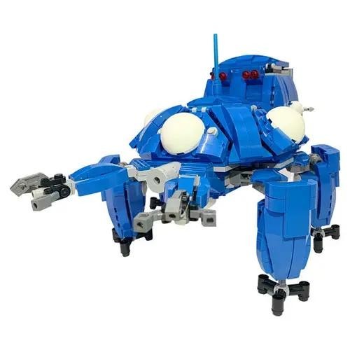 NEW 674PCS Ghost in the Shell Tachikoma Robot Building Blocks Set