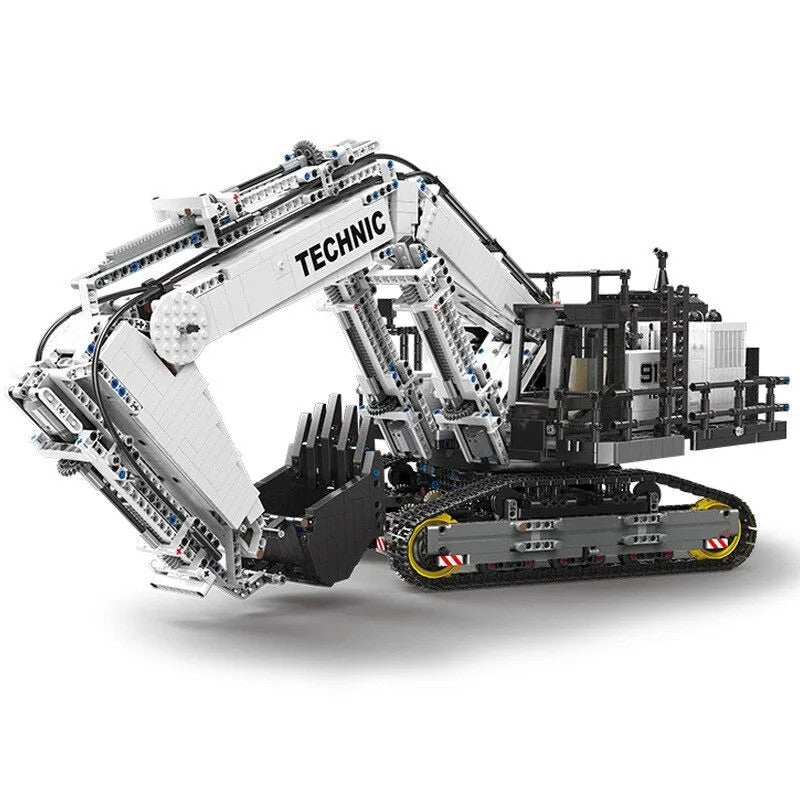MOC RC APP City Mining Excavator Truck Bricks Toys