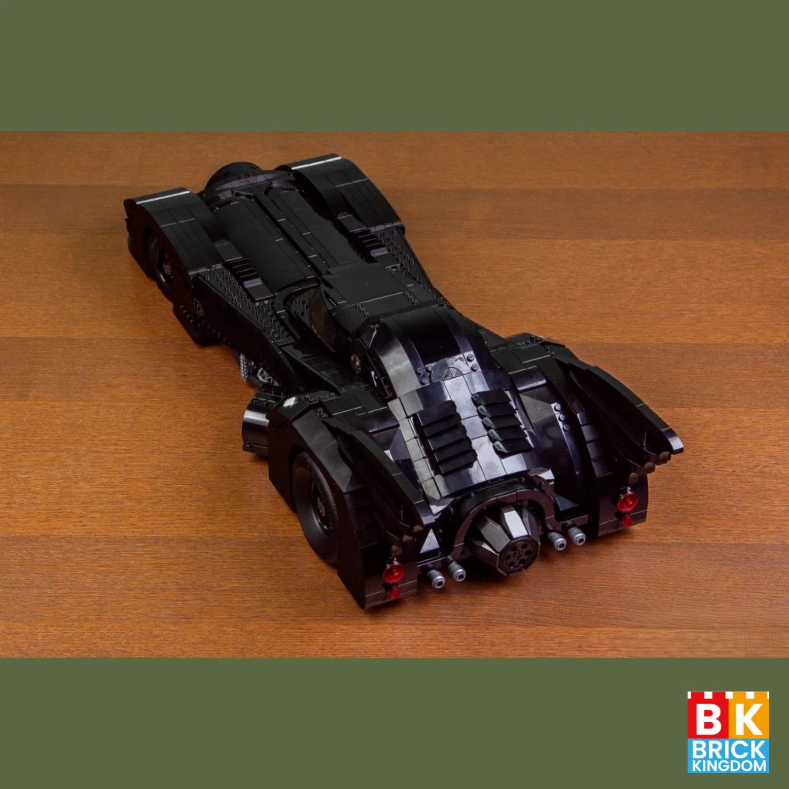 Building Block Set - New 1989 Batmobile 3,306 Pieces